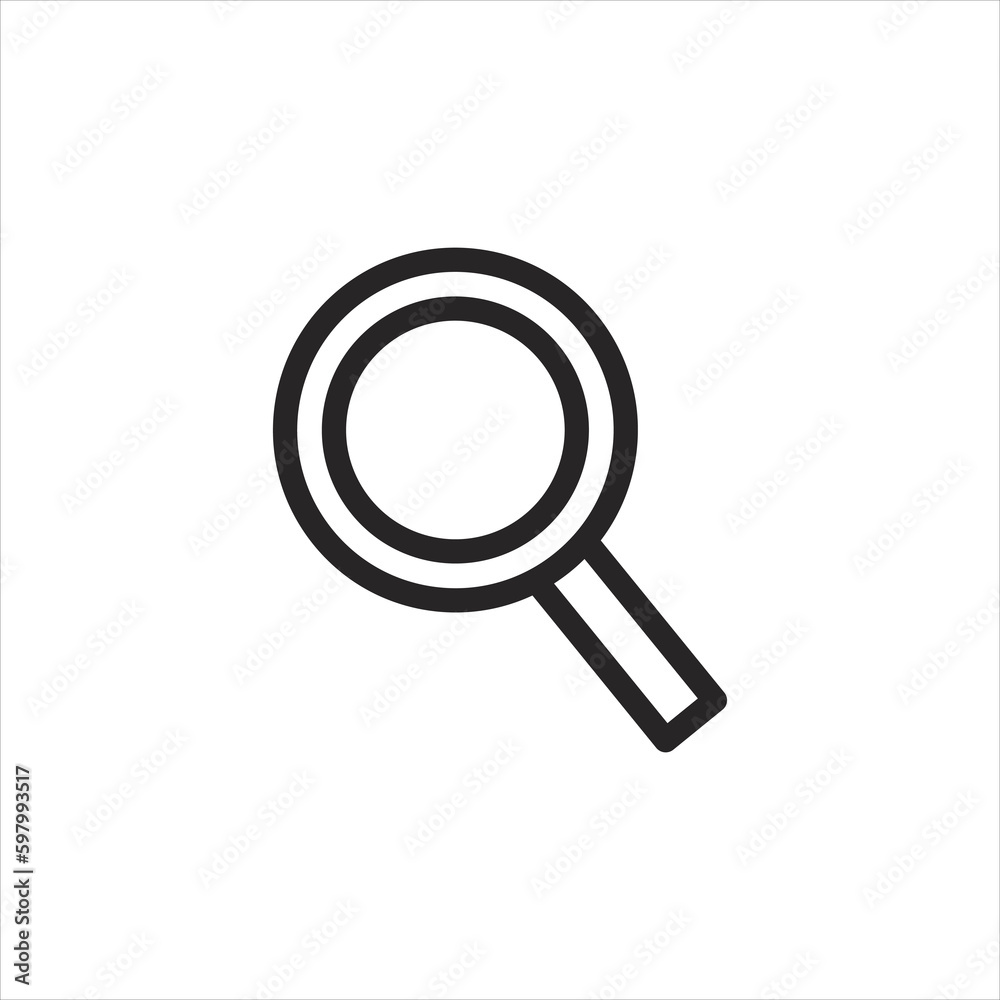 Search glass Symbol Icon Vector Design Illustration
Search glass Symbol Icon Vector Design Illustration