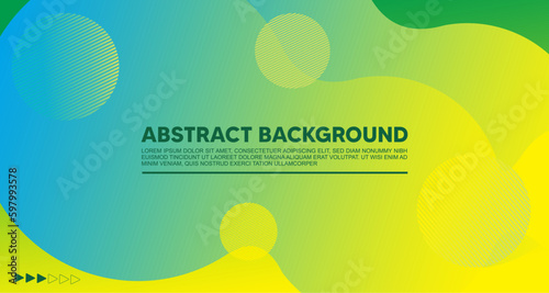 Green and Yellow Background Vector