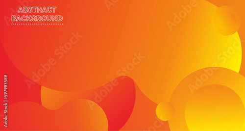 Orange Background Abstract Vector Eps
