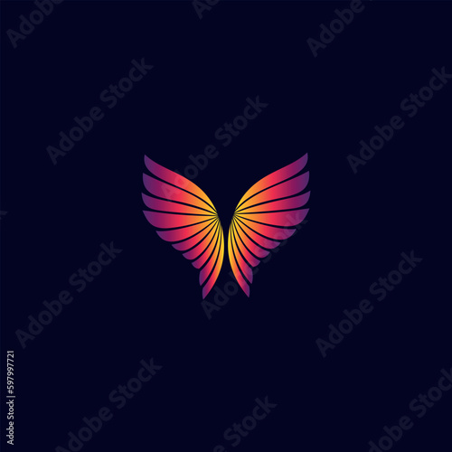 Butterfly Logo design template Butterfly Logo