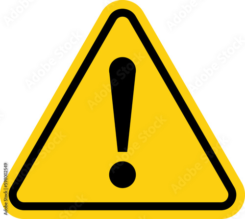 Process disruption icon in flat style. Cogwheel with warning sign symbol for your web site design, logo, app, icon Vector.