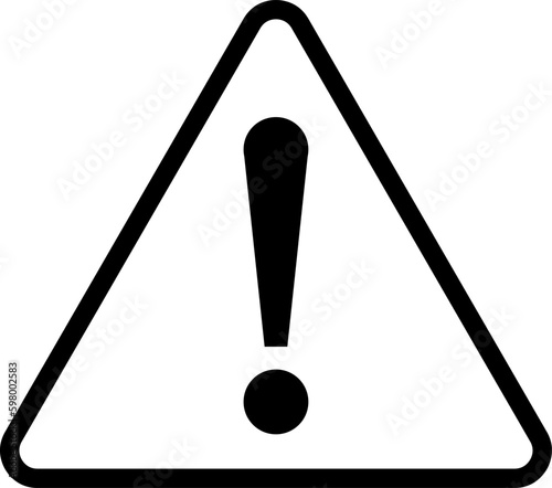 Process disruption icon in flat style. Cogwheel with warning sign symbol for your web site design, logo, app, icon Vector.
