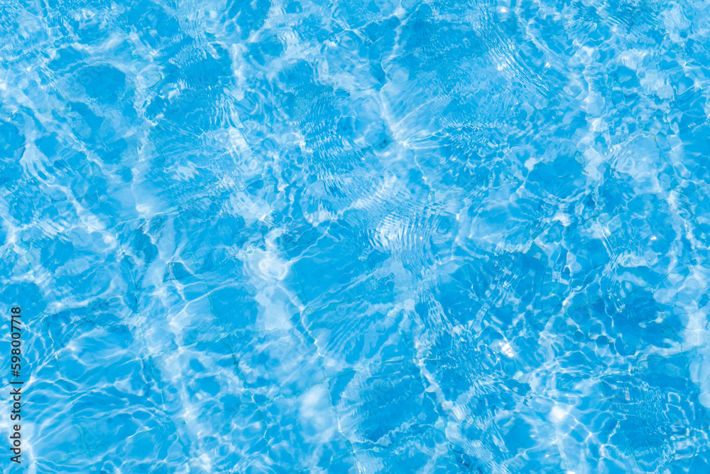 surface of water, blue wave background