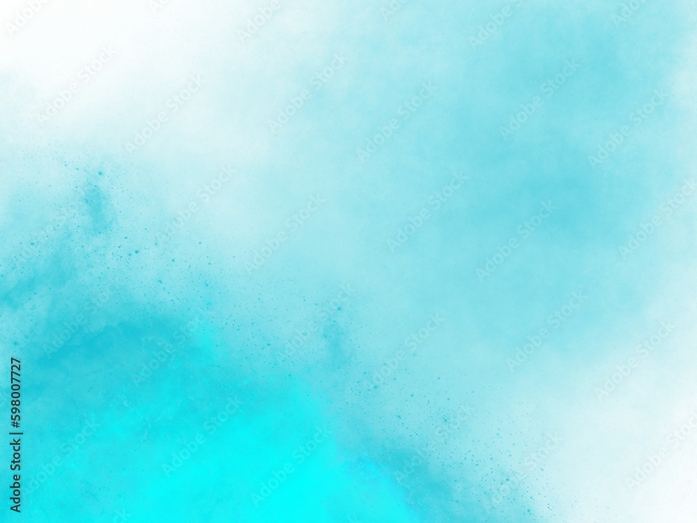 Light blue mist on a transparent background. Tablet-generated illustration are used for graphic elements and background or photo editing.