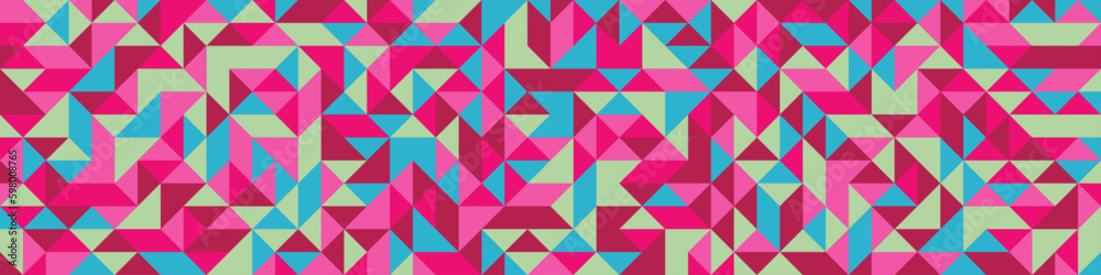 Color Rhombus tile tessellation pattern illustration Color Rhombus tile tessellation pattern illustration