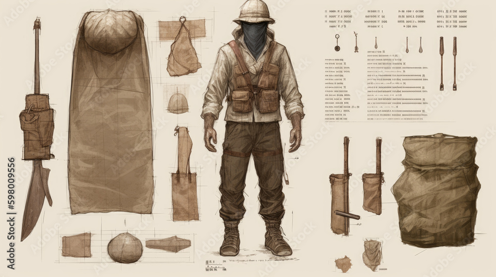 female mannequin dressed in a jacket, a serial killer wearing