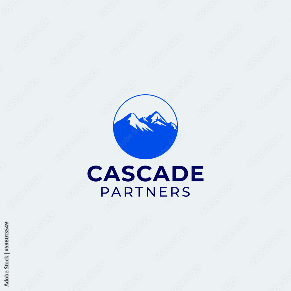 Simple Vector Logo mountain Simple Vector Logo mountain
