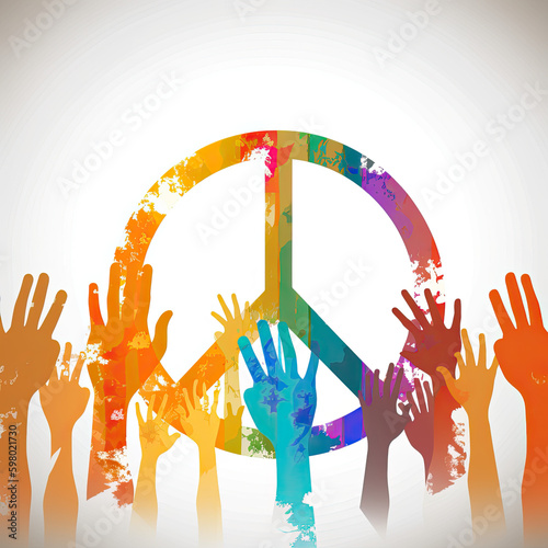 hands holding peace sign