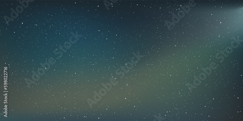 Astrology horizontal star universe background, The night with nebula in the cosmos, Milky way galaxy in the infinity space, Vector illustration, EPS 10.