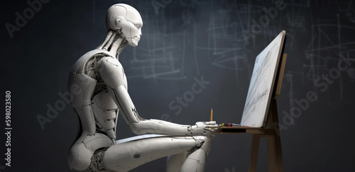Android AI Robot Drawing