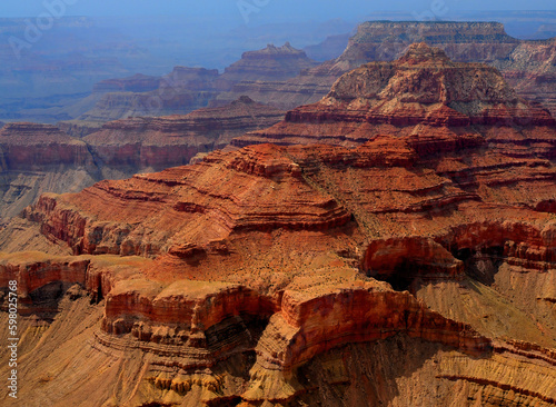 Aerial View Grand Canyon Arizona
