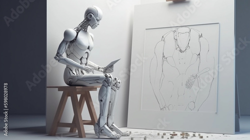Android AI Robot Drawing