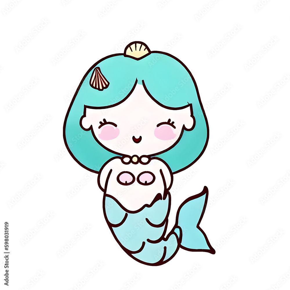 cartoon mermaid cartoon mermaid