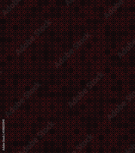 Editable Light Red Seamless textured style Pattern on the Dark background Editable Geometric Triangular shape Irregular opacity Abstract Seamless pattern