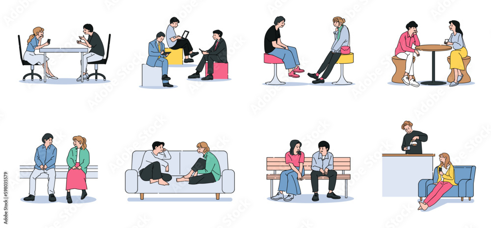 人物 おしゃれイラスト素材 人物 おしゃれイラスト素材