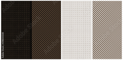 Versatile Square Seamless Pattern Bundle for Endless Design Possibilities - Editable, Scalable, and Repeatable for Backgrounds, Book Covers, Stationery, Websites, and Company Designs
