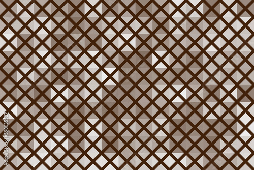 Brown and White combo Geometric Square Filled Abstract Reapeatble pattern  for Wallpaper design, Textile design, Website background, Stationery design, Product packaging