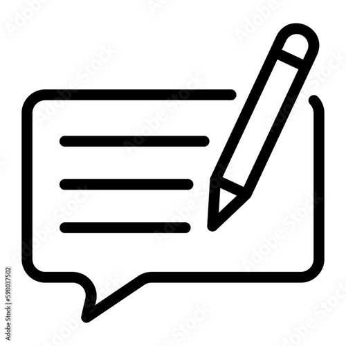 revision line icon