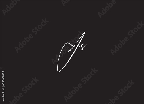 JS Modern Initial letters Logo Design