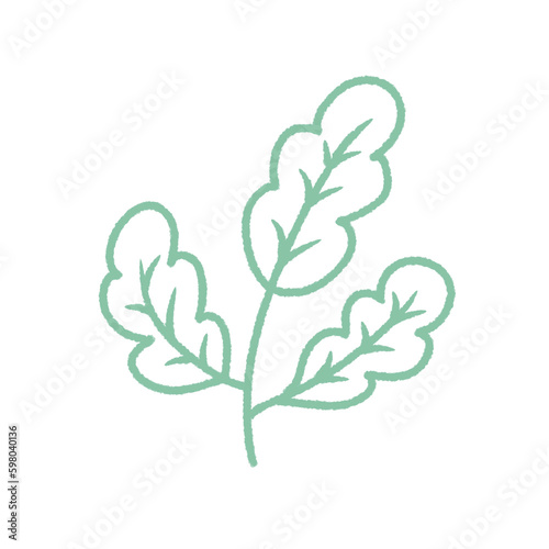abstract floral tree