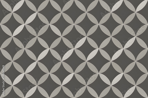 Pattern Line grey color background on white paper 60 degrees straight line intersects a diamond square, Diagonal line