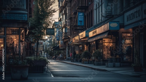 Discovering the Charm of Old European Cities  A Visual Tour of Stunning Architecture  Narrow Alleys  and Charming Houses Against the Urban Skyline  generative AI