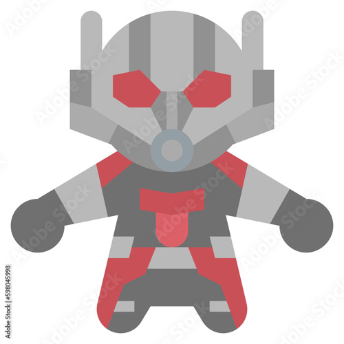 antman line icon,linear,outline,graphic,illustration
