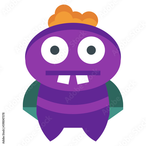 monster line icon,linear,outline,graphic,illustration