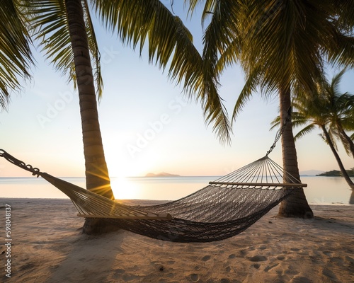 hammock on the beach © dvd.phr