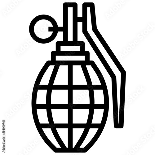 bomb line icon,linear,outline,graphic,illustration