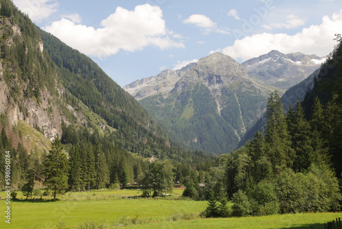 Koetschachtal valley in Gasteinertal, Austria