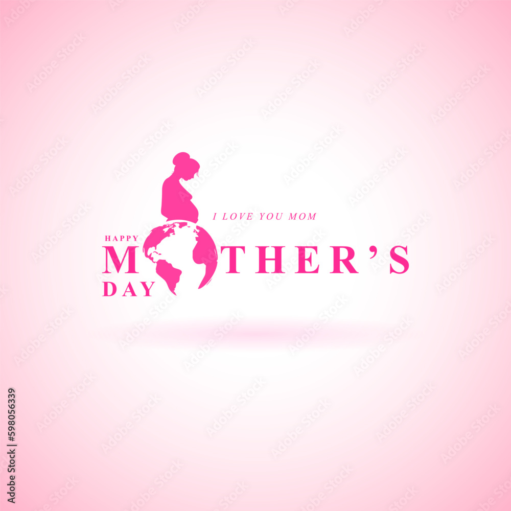 Vector illustration of Happy Mother's Day social media story feed mockup template Vector illustration of Happy Mother's Day social media story feed mockup template