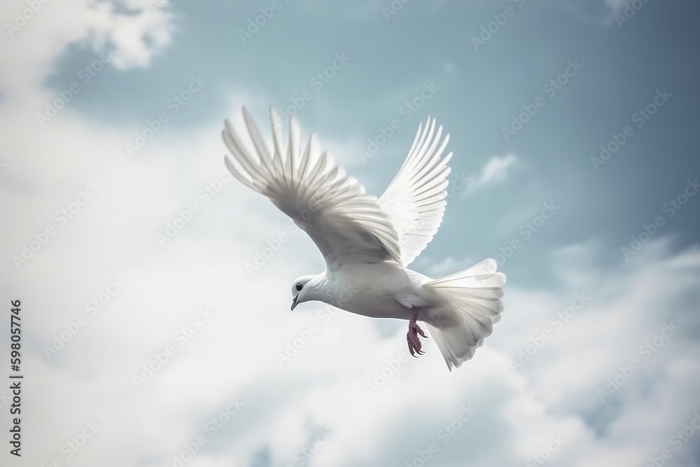 beautiful pigeon flying in the sky - beautiful pigeon flying in the sky -