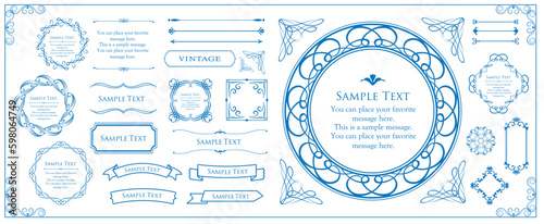 6vintage and antique frames
