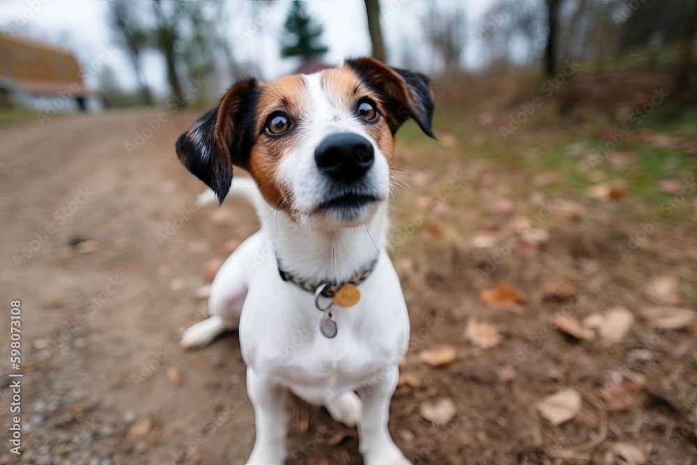 jack russell terrier sitting on the ground jack russell terrier sitting on the ground