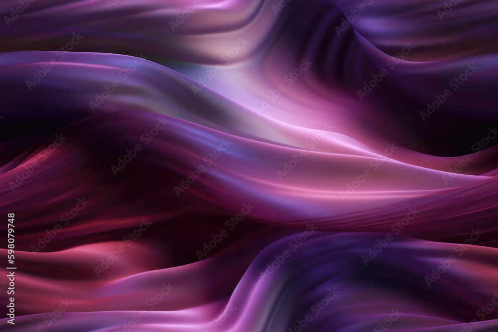 Obraz premium Nahtlos wiederholendes Muster - Seiden Tuch, Stoff, Textilie - Fotografie Stil