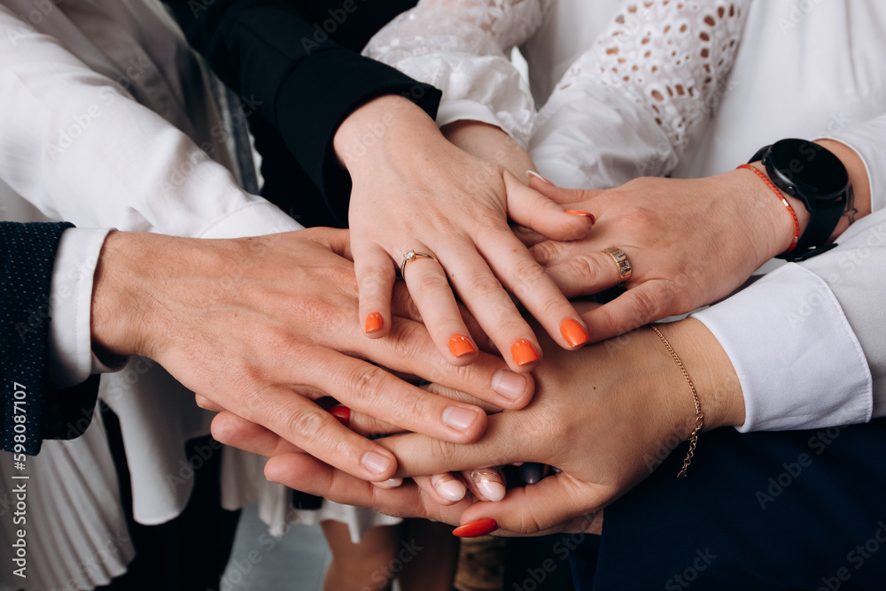 business people shaking hands