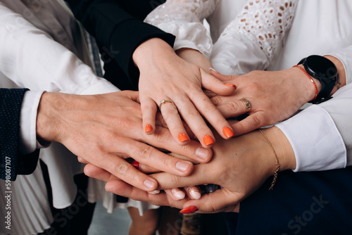 business people shaking hands
