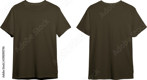 Army men's classic t-shirt front and back