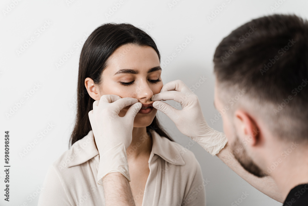 Cheiloplasty lip reconstruction is surgical procedure to modify the