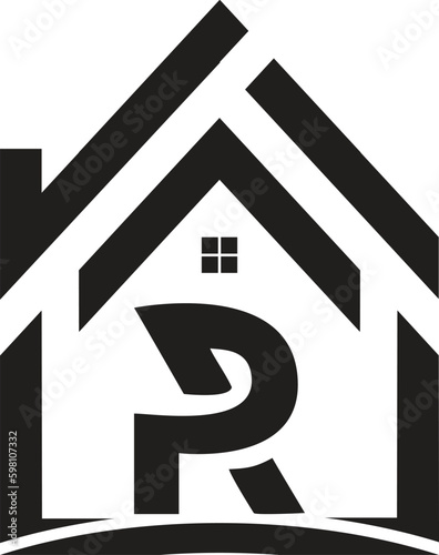  RP or PR real estate,logo design,graphic design 