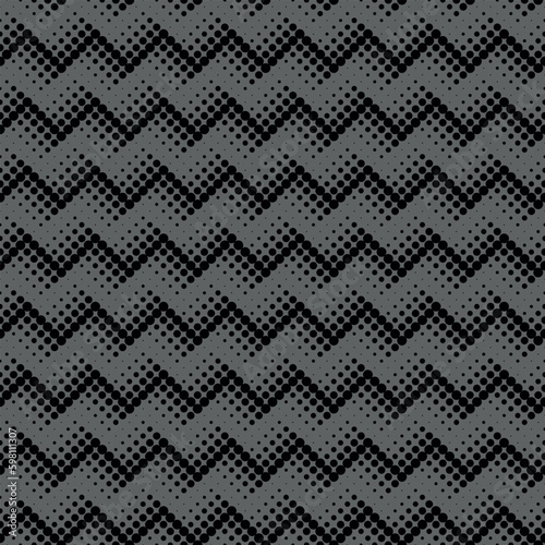 nahtloser Hintergrund, Tapete - Kreise auf dem grauen Hintergrund