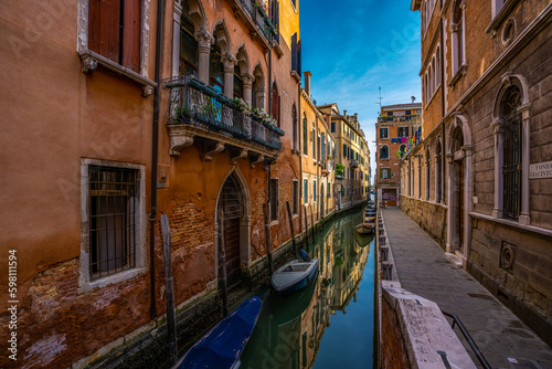 narrow canal - Venice