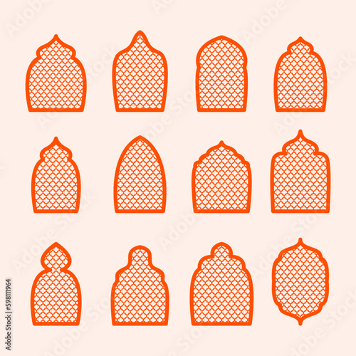 muslim frame pattern