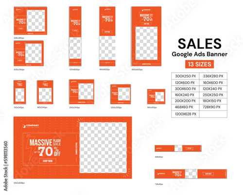 Complete Your Advertising Strategy with Our Sales-Oriented Google Ads Banner Pack