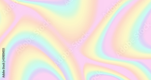 Vector sbstract rainbow background in glitch style. Colorful texture in tie dye style. Vector holographic foil texture.