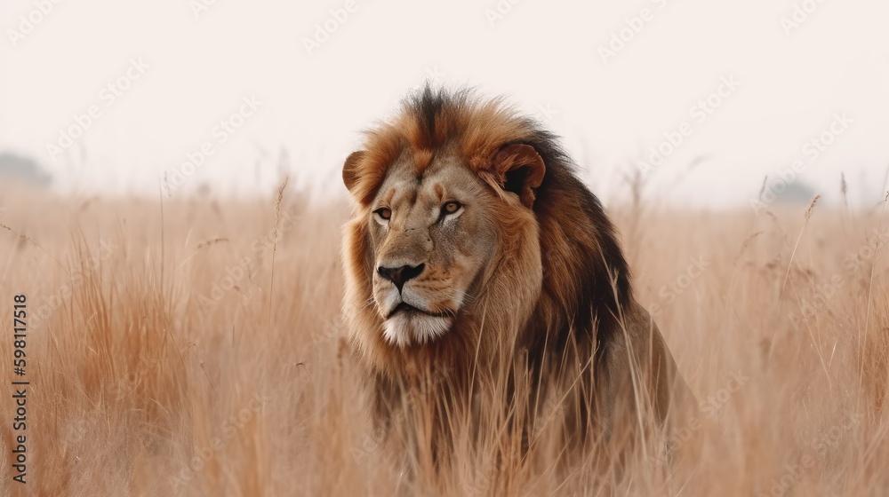 Majestätischer Löwe Majestätischer Löwe