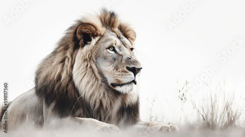 Fototapeta Naklejka Na Ścianę i Meble -  Majestätischer Löwe