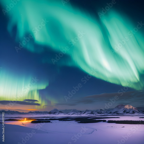 Wallpaper Mural Northern Lights Torontodigital.ca