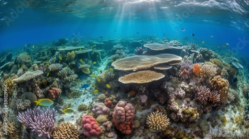 Underwater Symphony: Diving into the Colorful Coral Gardens of the Great Barrier Reef